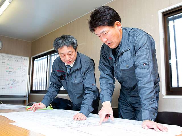 建築施工管理スタッフ